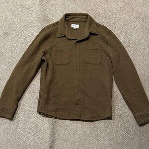 Goodfellow & Co Men's Olive Shirt Jacket like new